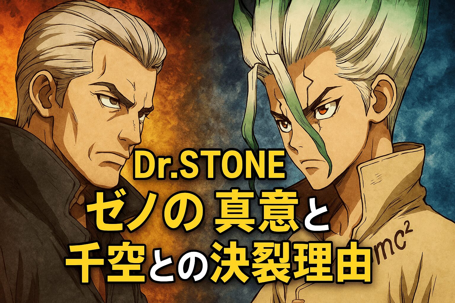 Dr.STONEゼノの真意と千空との決裂理由
