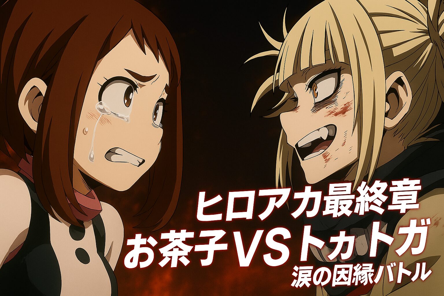 ヒロアカ最終章 お茶子VSトガ 涙の因縁バトル | Naosoutaのブログ