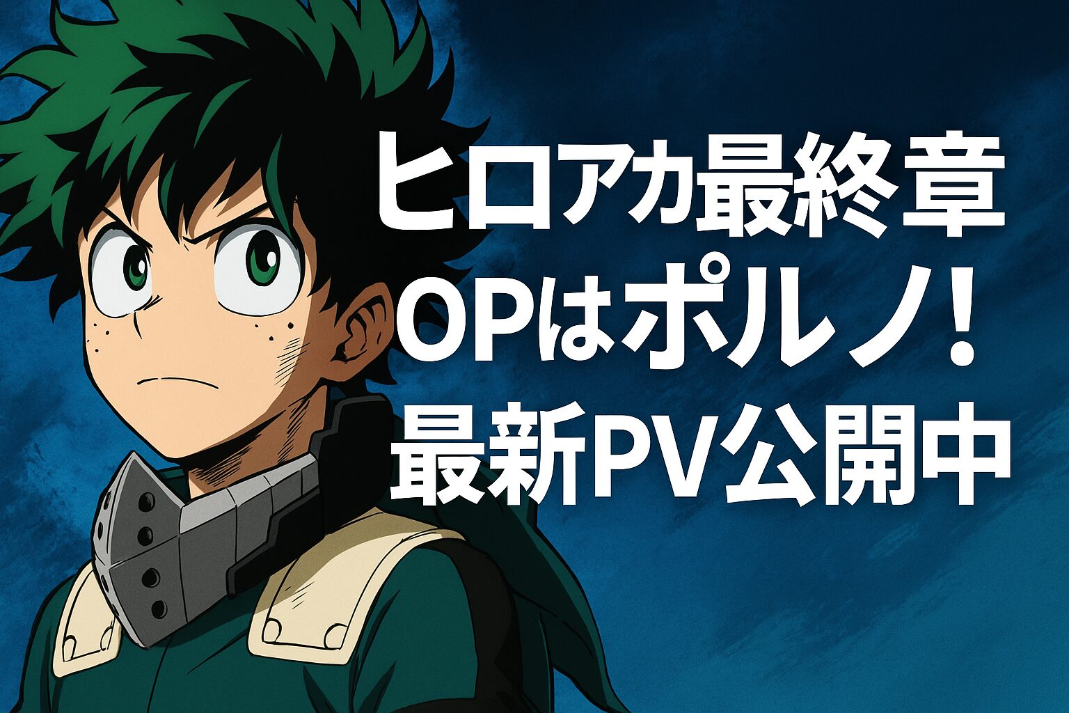 OPはポルノ！最新PV公開中