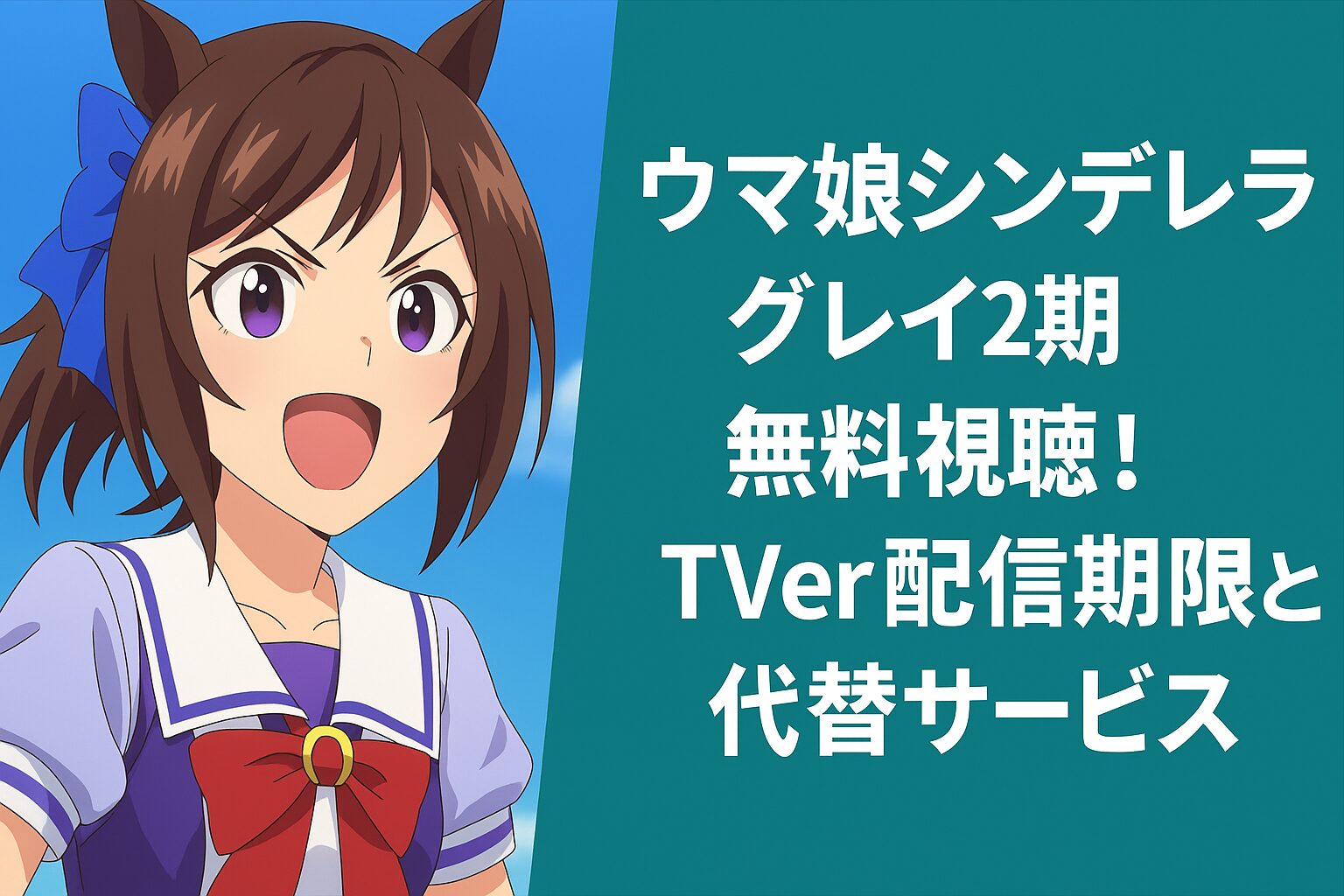 TVer配信期間と代替サービス
