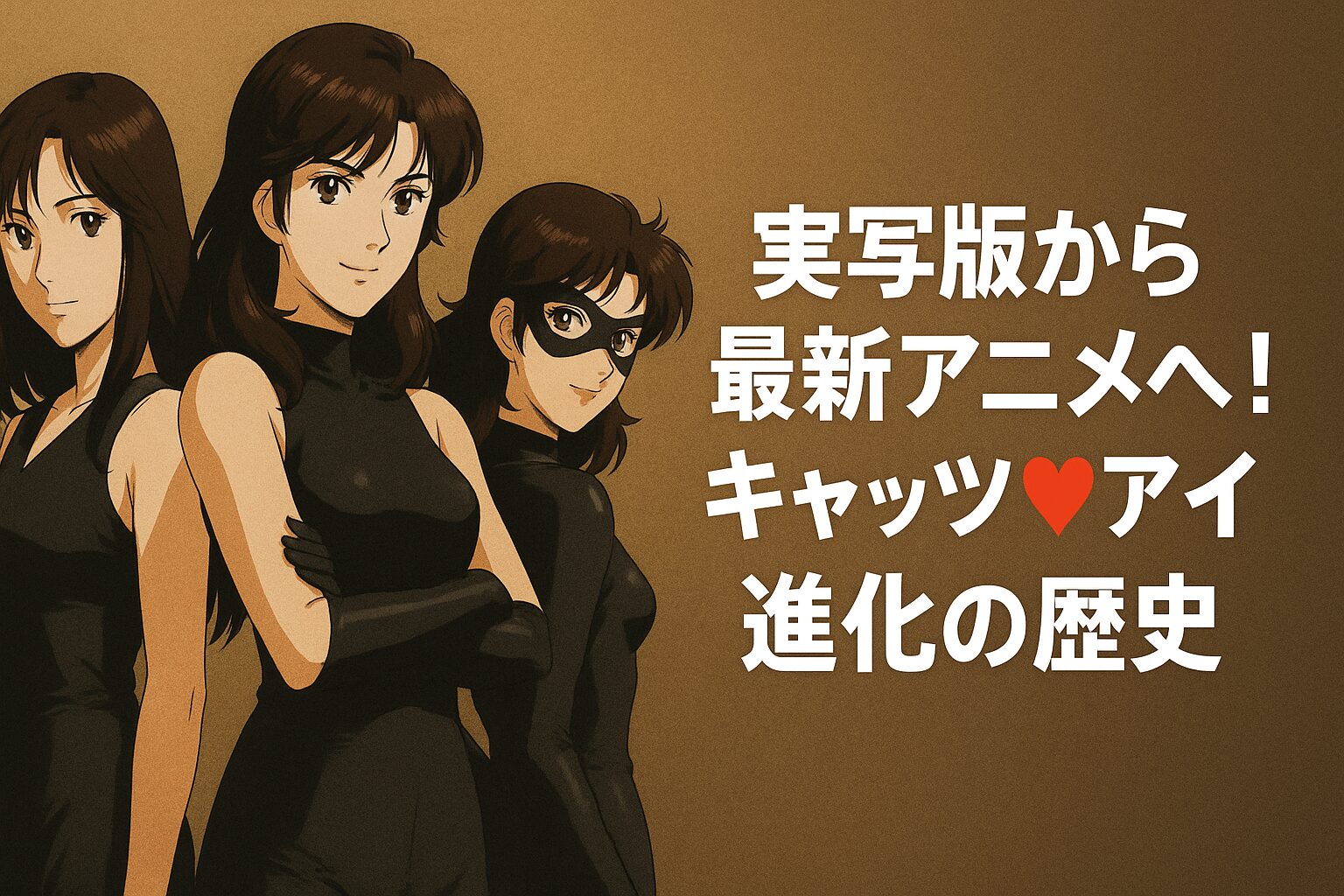キャッツ♥アイ進化の歴史