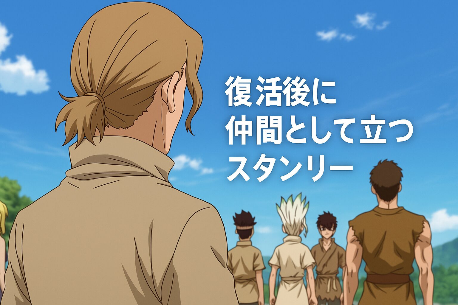 仲間として並ぶスタンリー
