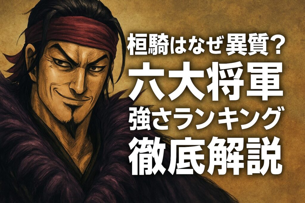 桓騎はなぜ異質?六大将軍強さランキング徹底解説 | Naosoutaのブログ