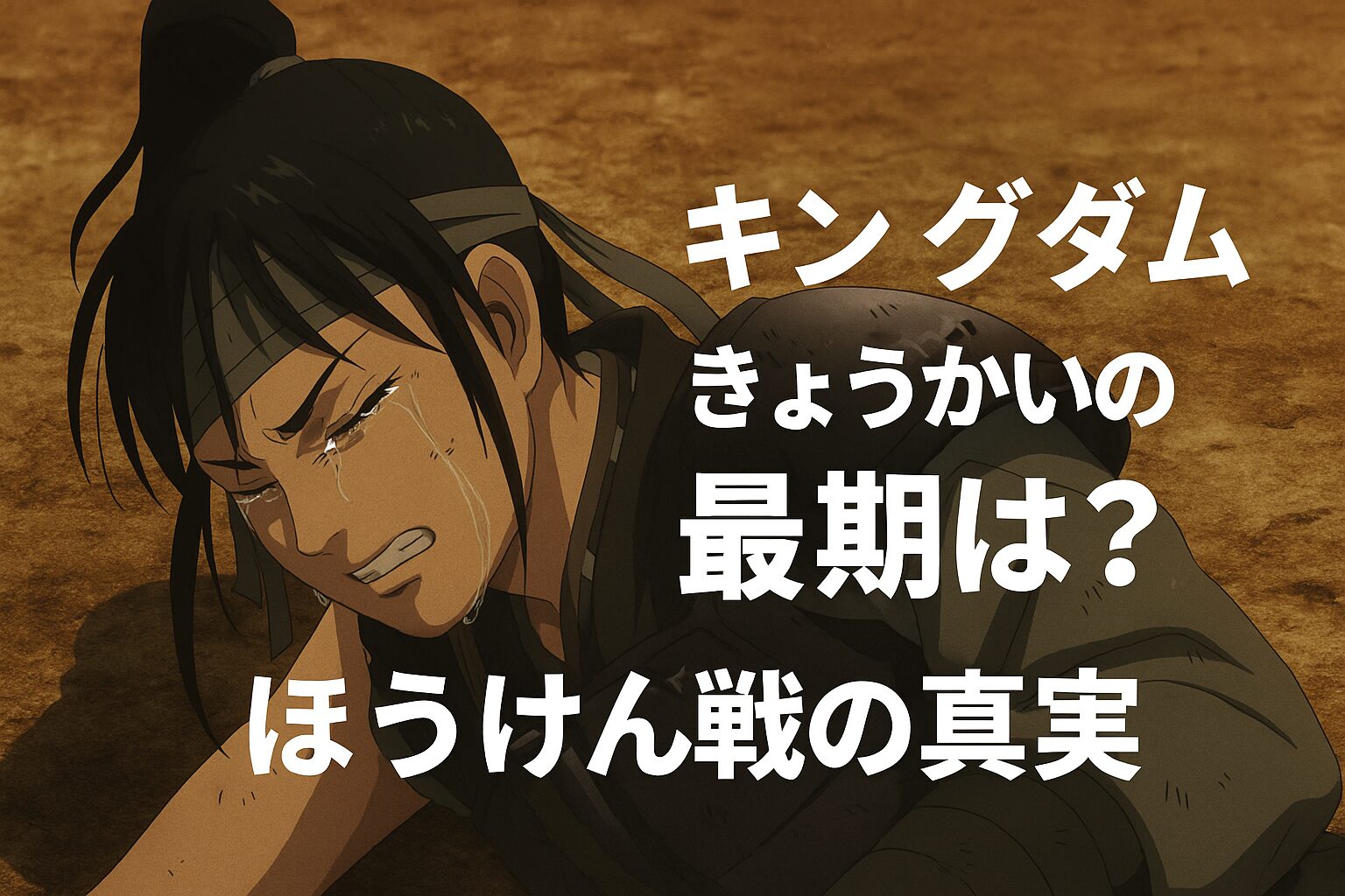 キングダム羌瘣の最期は？