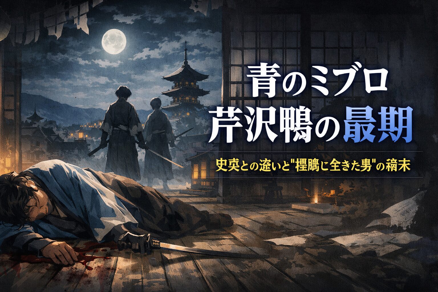 青のミブロ 芹沢鴨の最期
