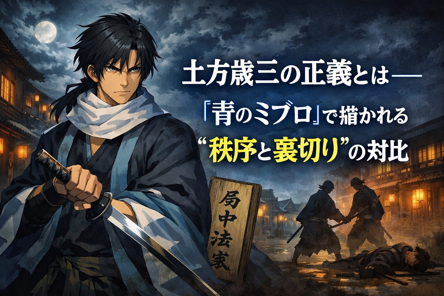 土方歳三の正義とは