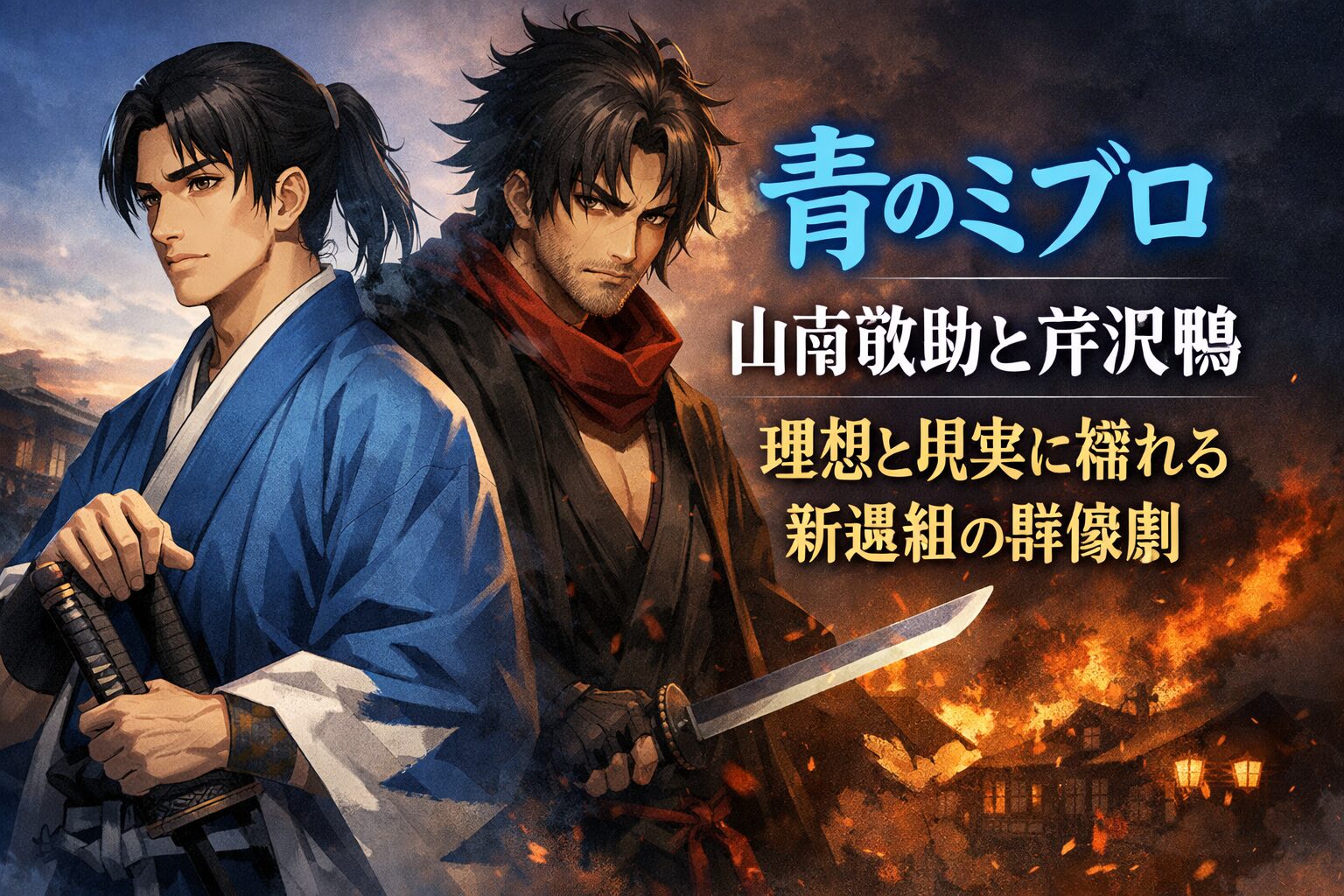 理想と現実に揺れる新選組の群像