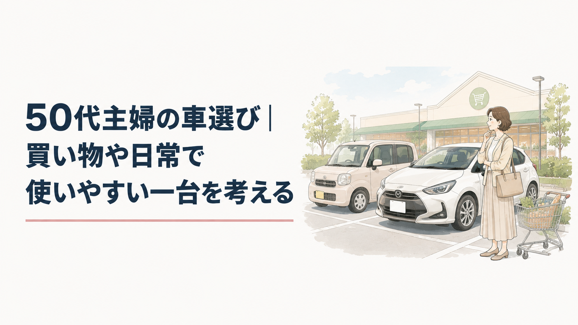 50代女性が一人で景色のよい海岸道路をゆったりドライブし自由な一人旅を楽しんでいるイメージ
